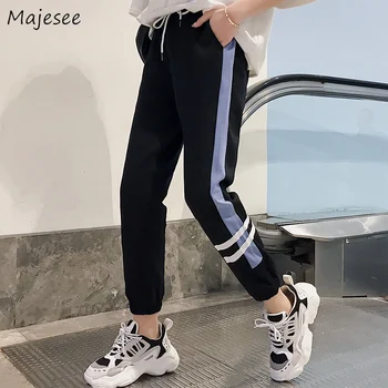 

Harem Pants Women Ankle-length Drawstring Plus Size High Waist Trousers Womens Sweatpants Korean Fashion Streetwear Casual Loose