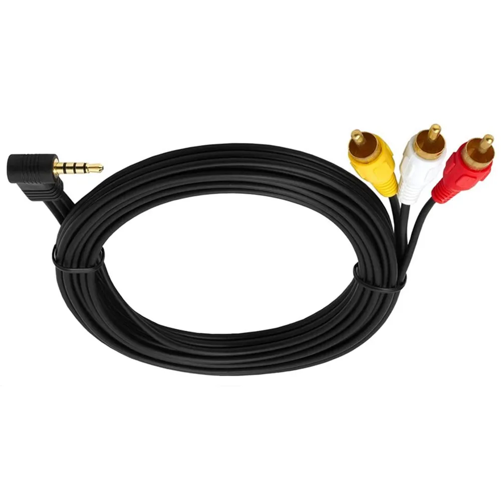 ERE 3.5mm   ׷ -3 RCA  AV ķڴ  Ŀ  ̺ 90   4 