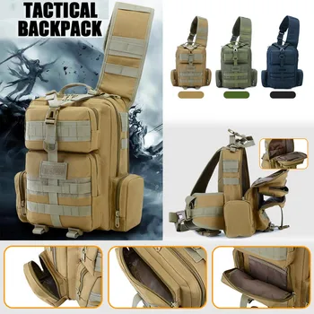 

Unisex Women Men Outdoor Military Multi-Function Hiking Shoulder Bags Chest bag Packs travel duffle viaje Luggage Sports