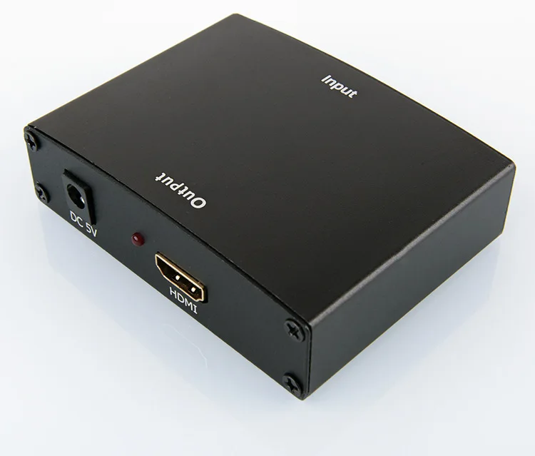 Производитель преобразователь из VGA в HDMI с аудио VGA toHDMI железный ящик VGA в HDMI видео 1080P