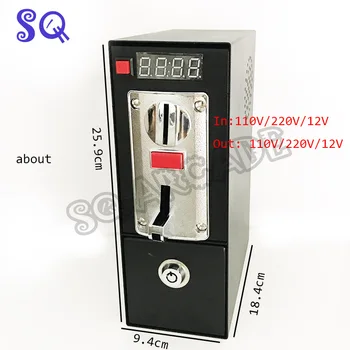 Best ICE Price Electronic DG600F Coin Acceptor With Time Timer Control Box For Massage Chair