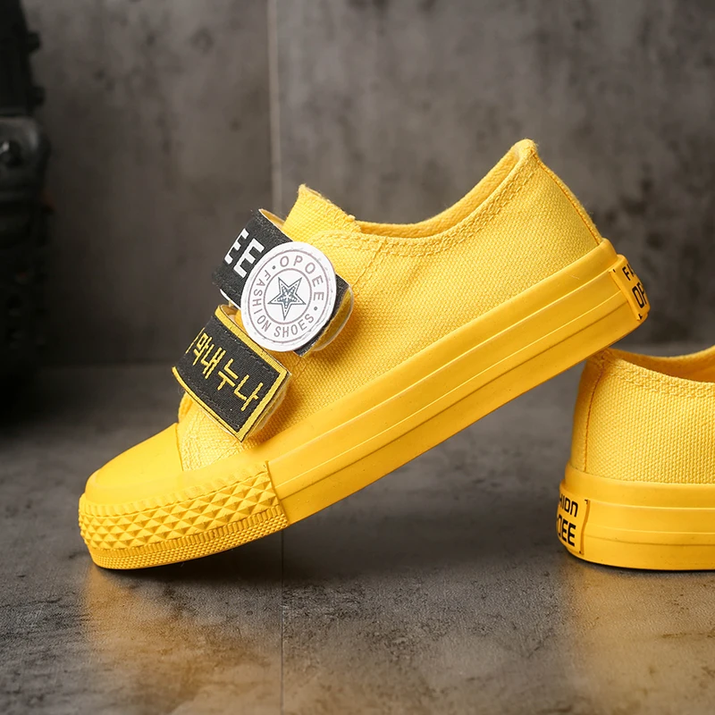 Kids Canvas Shoes 2020 New Spring Student Flat Shoes Multifunctional Boys Girls Casual Sneakers for Children Chaussure Enfant