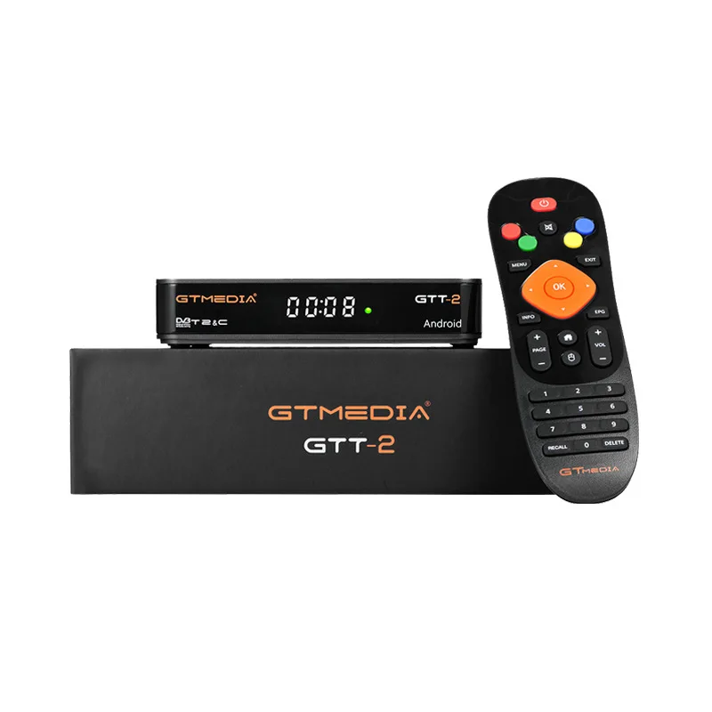 

(ship to inside China) GTmedia GTT-2 Android 6.0 Amlogic S905D 2G+8G DVB-T2+DVB-C+ISDBT player