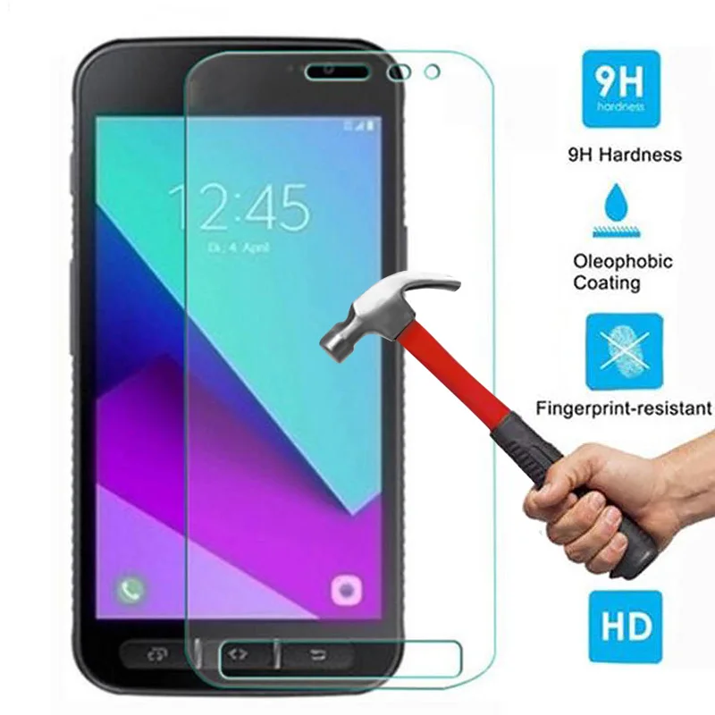 2 шт./лот закаленное стекло для samsung Xcover4s Xcover4 9H 2.5D Премиум Защитная пленка для экрана для samsung Galaxy Xcover 4 4s 5,0" - Цвет: For Xcover 4