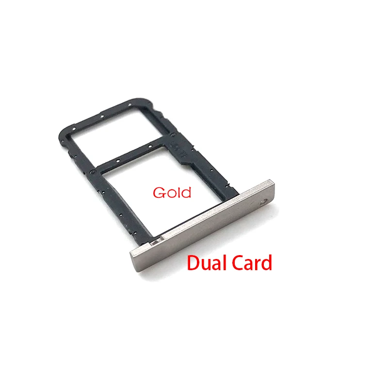 Для huawei MediaPad T3 10 AGS-L09 AGS-W09 AGS-L03 T3 9,6 LTE две SIM карты Слот для карты памяти SD карты держатель лотка адаптер - Цвет: 4G Version  Gold