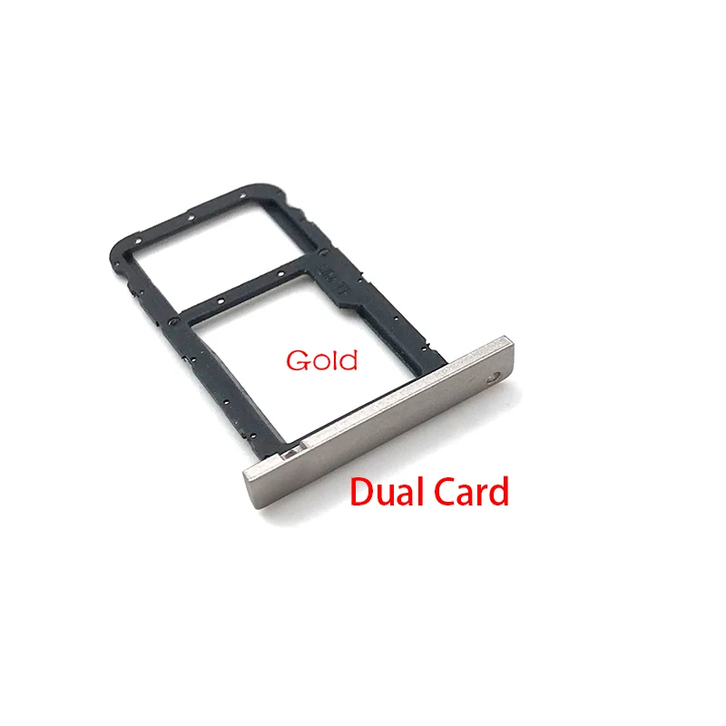 4G Version Gold Для huawei MediaPad T3 10 AGS-L09 AGS-W09 AGS-L03 T3 9,6 LTE две SIM карты Слот для карты памяти SD карты держатель лотка адаптер - Цвет: 4G Version Gold