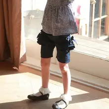 Новинка года; шорты с бантом для девочек; сезон весна-лето; модные шорты для девочек; От 4 до 9 лет; PP747