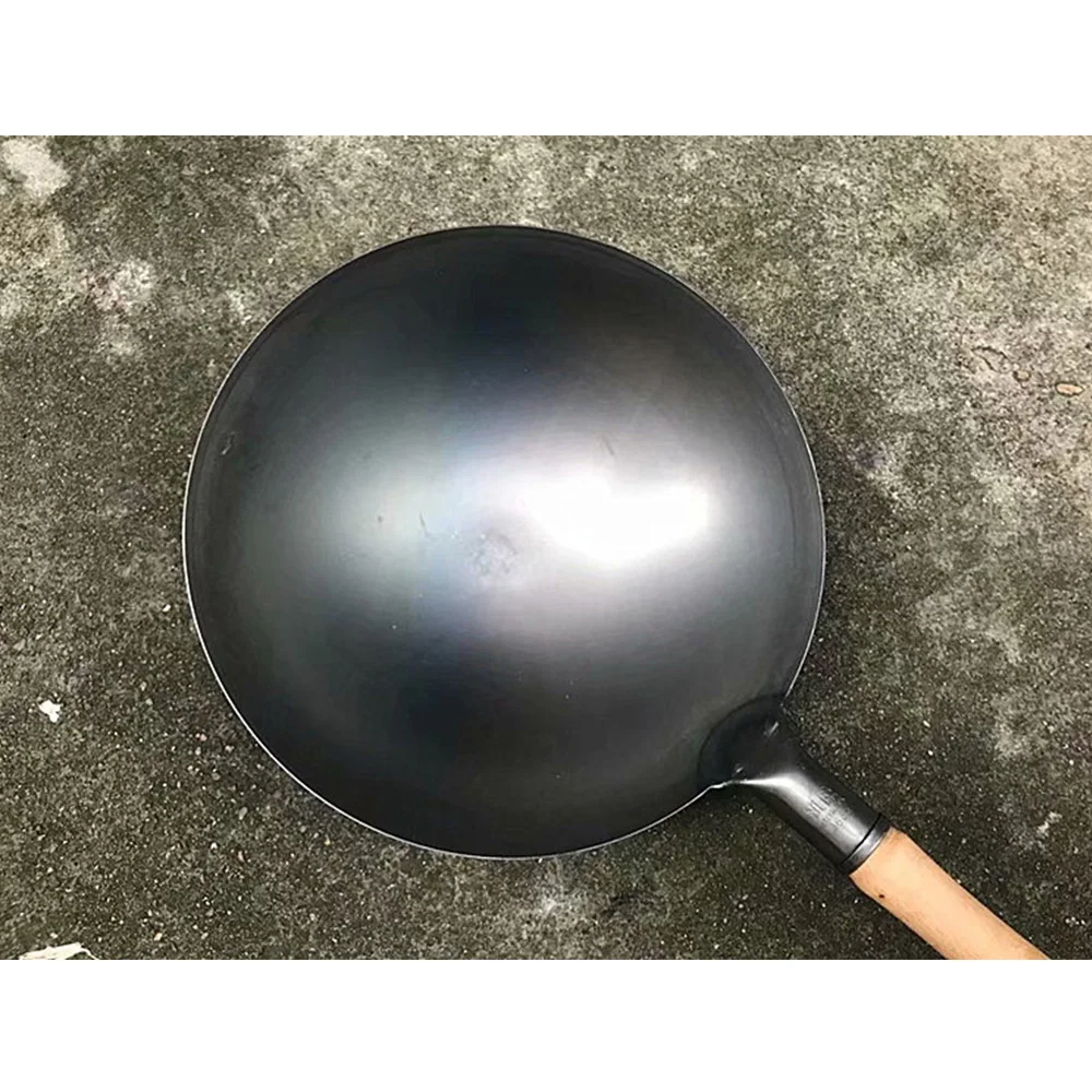 34 см без покрытия Woks для кухонного горшка старомодные традиционные железные