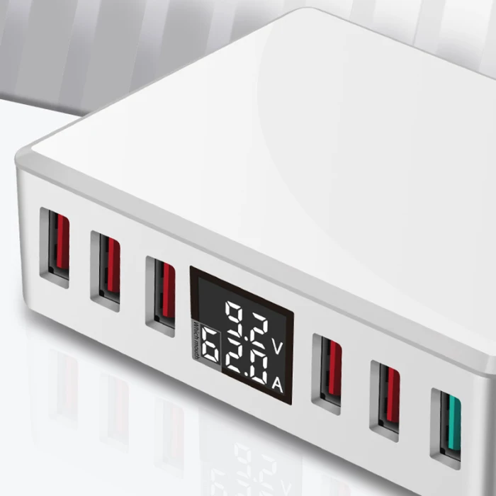QC 3,0 быстрое зарядное устройство USB 6 портов концентратор адаптер питания настенное зарядное устройство JHP-лучший