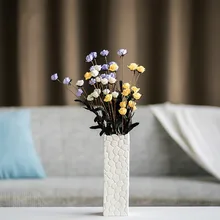 Керамическая креативная Модная белая ваза современная простая фарфоровая гостиная украшения для домашнего интерьера ваза для украшения интерьера