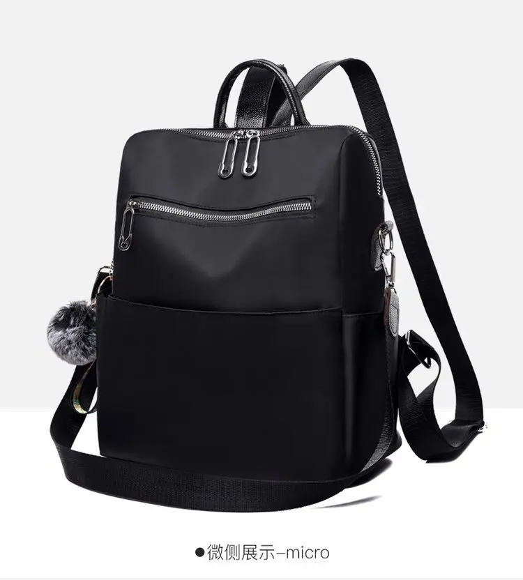 Cross Border for Amoy Supply of Goods Foreign Trade Export Processing Customizable New Style Oxford Cloth Backpack Manufacturers