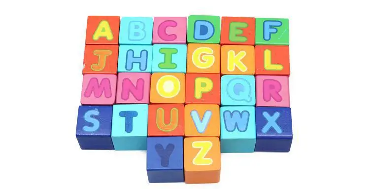 

100 Tablets Building Blocks Lettered CHILDREN'S Building Blocks Barrel Wood Building Blocks Children'S Educational Toy Intellige