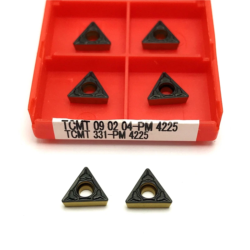 

TCMT090204 PM 4225 Carbide Inserts Can Be Indexed Internal Turning Tools CNC Lathe TCMT 090204 Turning Cutter