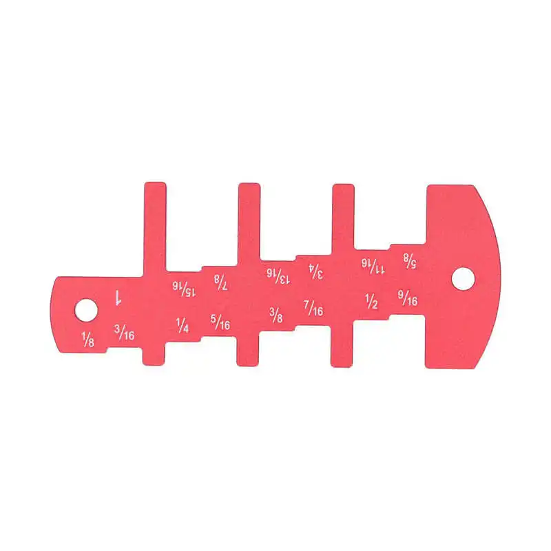 Height Measurer Template Router Depth Gauge Tool 1/8 To 1in for Woodworking DIY Table Saw | Инструменты
