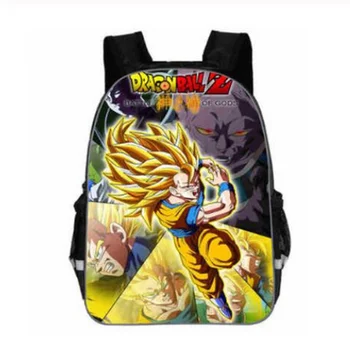 

16 inch Popular Goku Z Vegeta Super Backpacks For Teenagers Violetta Bag For Children Girls Boys Birthday Gifts School Bookbags