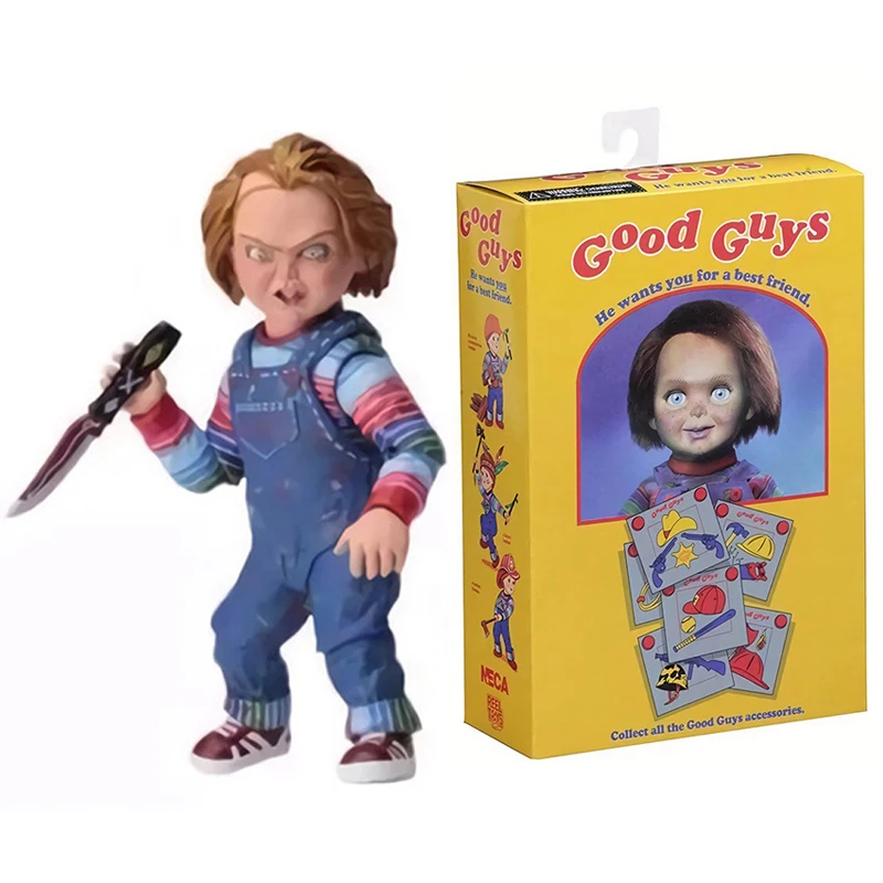 NECA детская игра Чаки Экшн фигурки хорошие парни игрушки 15 см | Игрушки и хобби
