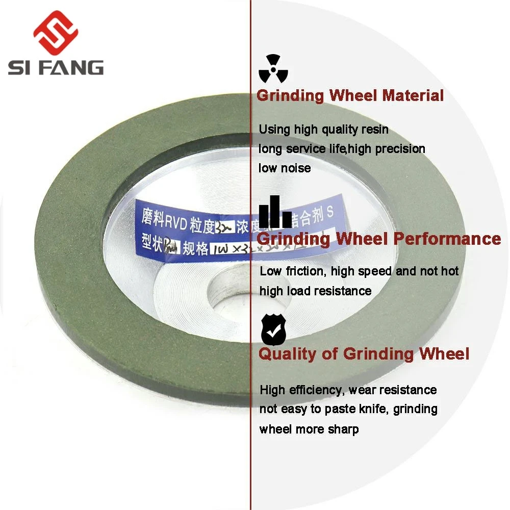 Grinding Disc Abrasive Wheel Grinding Wheel 100mm/125mm Diamond Grinding Wheel Cup Grinder Tool For Carbide Cutter Sharpener Accessories 1Pc 150-400#