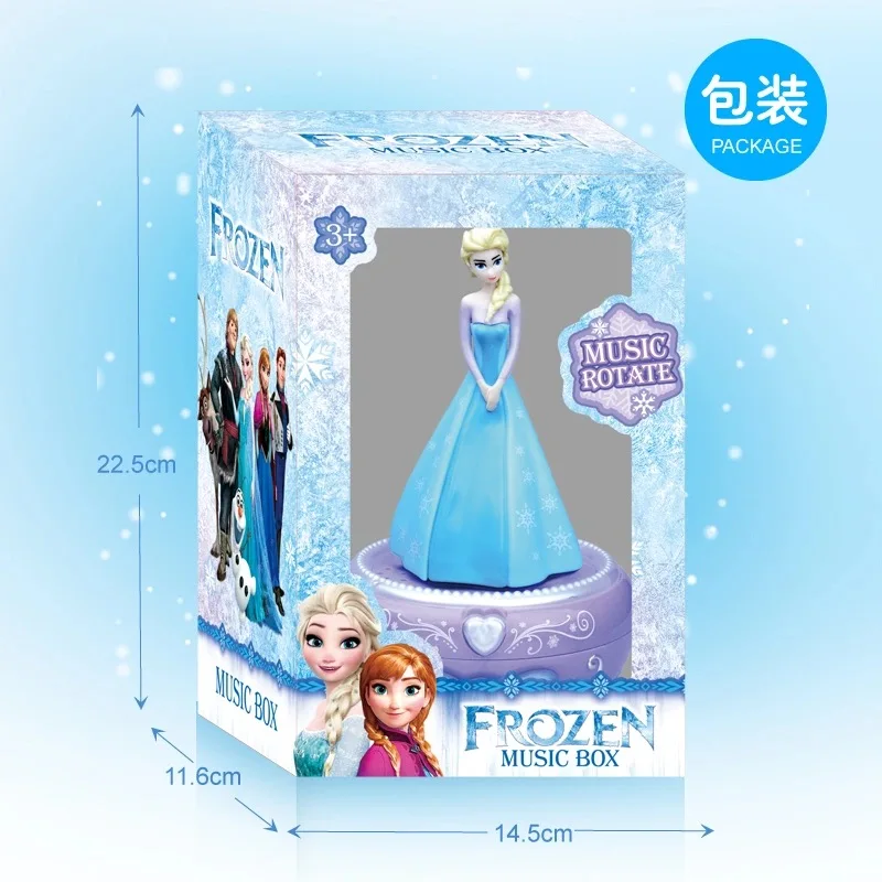 Disney Cartoon Ariel Elsa Frozen Princess Music Box Mermaid Singing Glow  Jewelry Box Girl Toy Birthday Gift - Action Figures - AliExpress