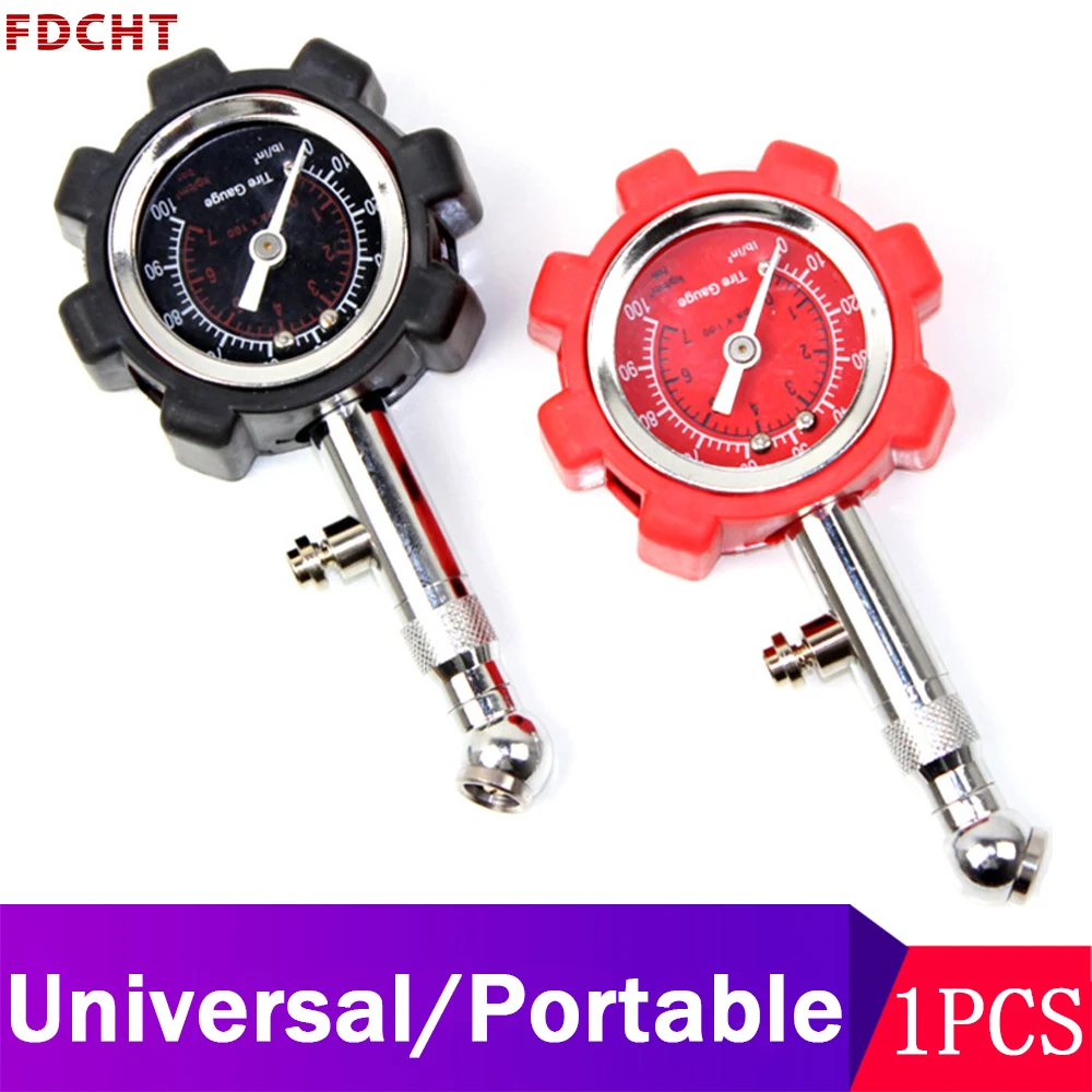 

Mini Portable Car Mechanical Tire Pressure Gauge 0-100psi Tyre Meter Tester Handheld High Precision For Vehicle Truck Motorcycle