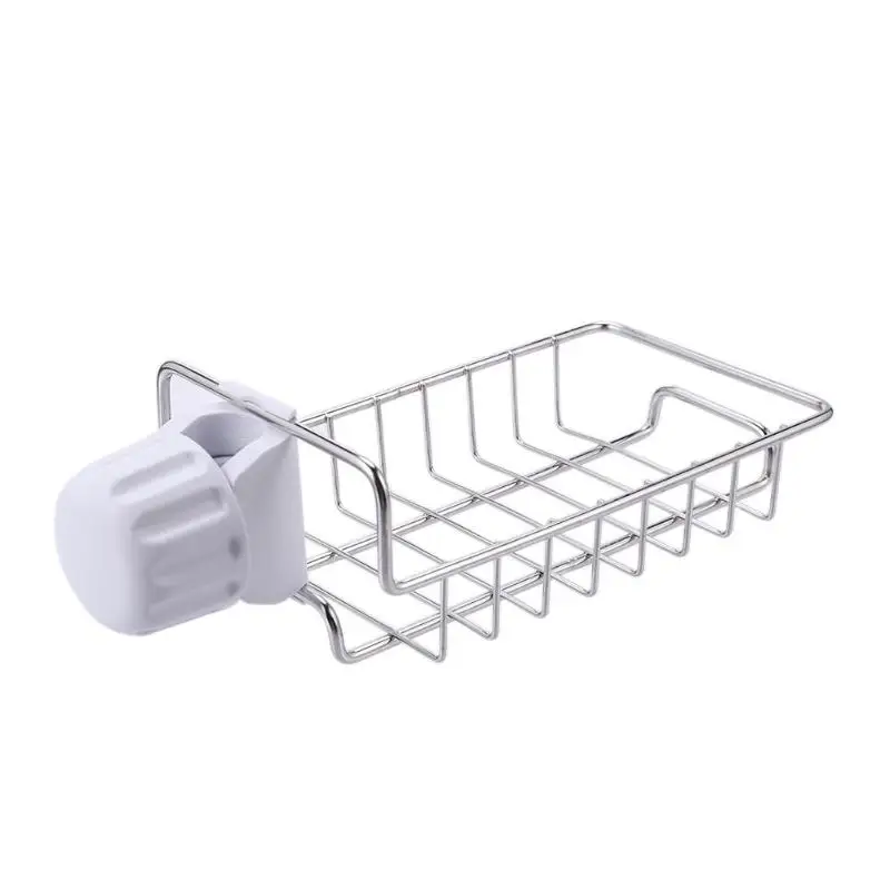 

Hot Sink Tap Hanging Holder Faucet Storage Rack Sponge Dishcloth Clip Shelf