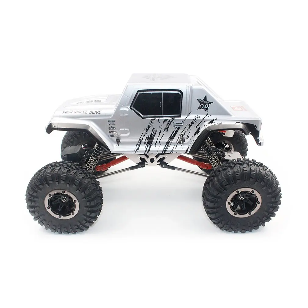 1072-SJ 1:10 2,4G 4WD матовый Радиоуправляемый гусеничный автомобиль с дистанционным управлением большая ножка Выкл-модель дорожного транспортного средства РТР игрушка для детей подарок