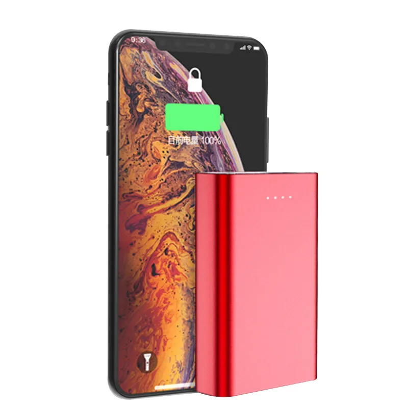 Portable Large Capacity 80000mAh Mini Power Bank with Flashlight 2USB Fast Charging External Battery for IPhone Xiaomi Samsung wireless power bank