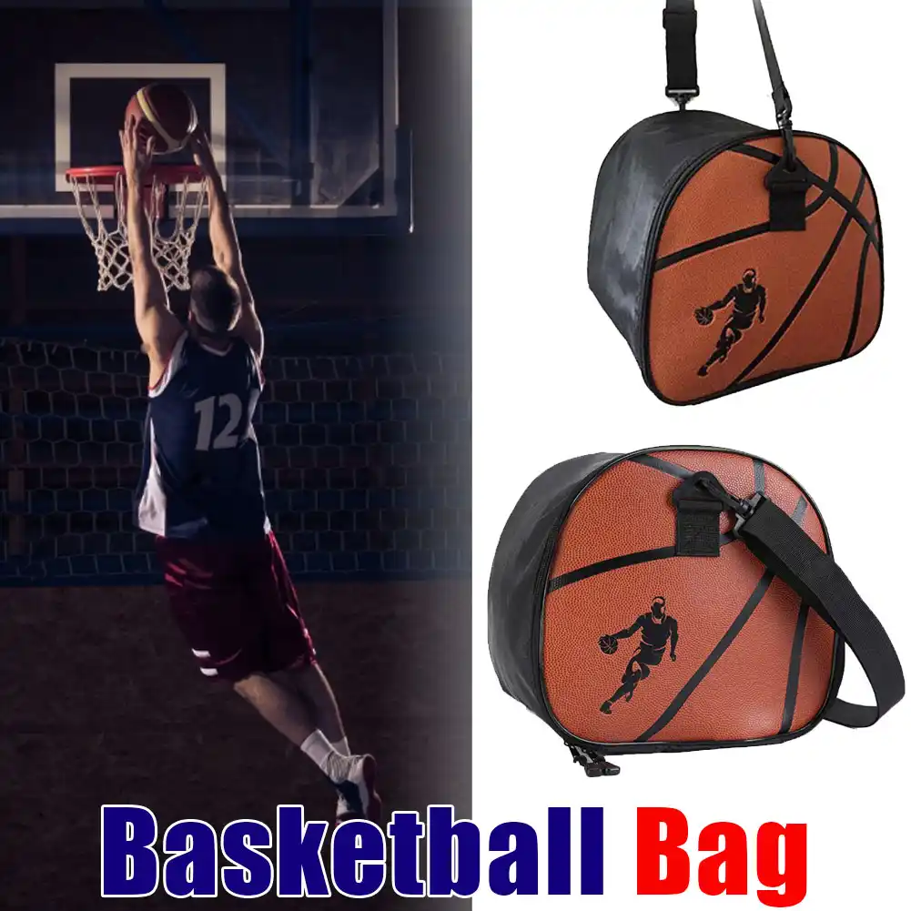 backpack with basketball net