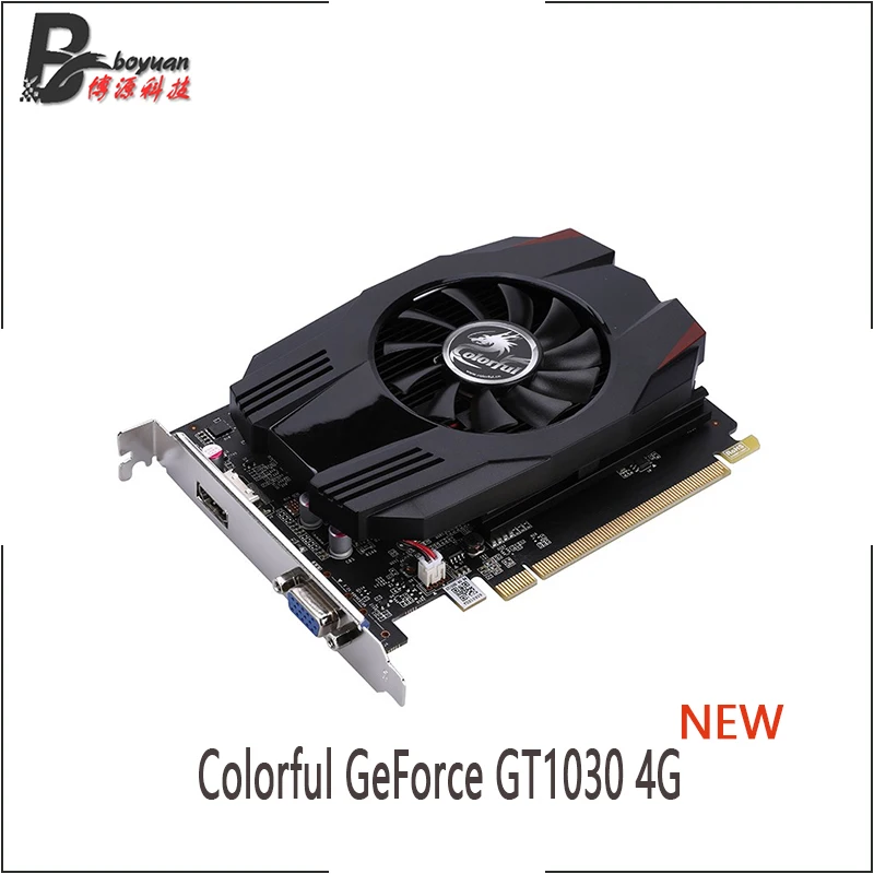 best graphics card for gaming pc Colorful GeForce GT1030 4G  GT 1030 14nm 4GB 64 bit NEW video card for gaming pc