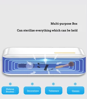

Automatic UV Sterilizer Mask Toothbrush Phones Beauty Underwear Beauty Underwear Sterilization UV Sterilizer Disinfection Box