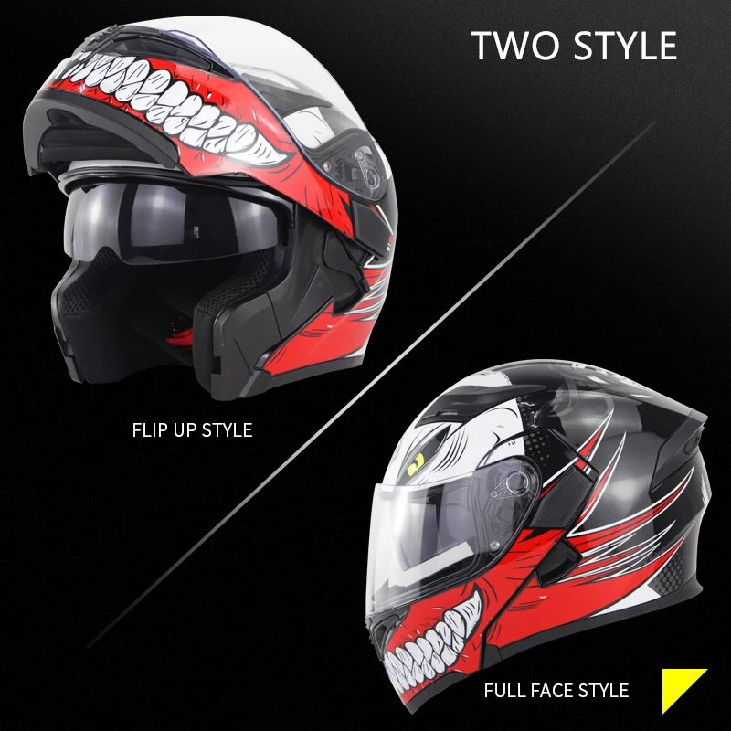 Soman козырек шлем полное лицо мотоциклетные шлемы вентилируемые Capacetes откидной Kask