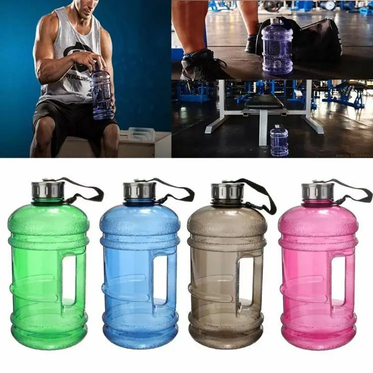 Best 2.2L Large Capacity Drink Water Bottle Shaker Outdoor Travel Leakproof Outdoor Picnic Bicycle Climbing Big Cup Jug