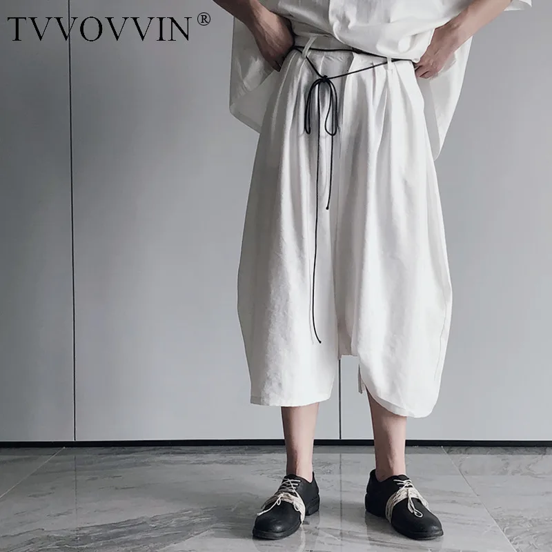 Tvvovvinоднотонные свободные хлопковые и льняные женские брюки с завышенной талией, повседневные Простые Модные брюки, Новинка осени, F156