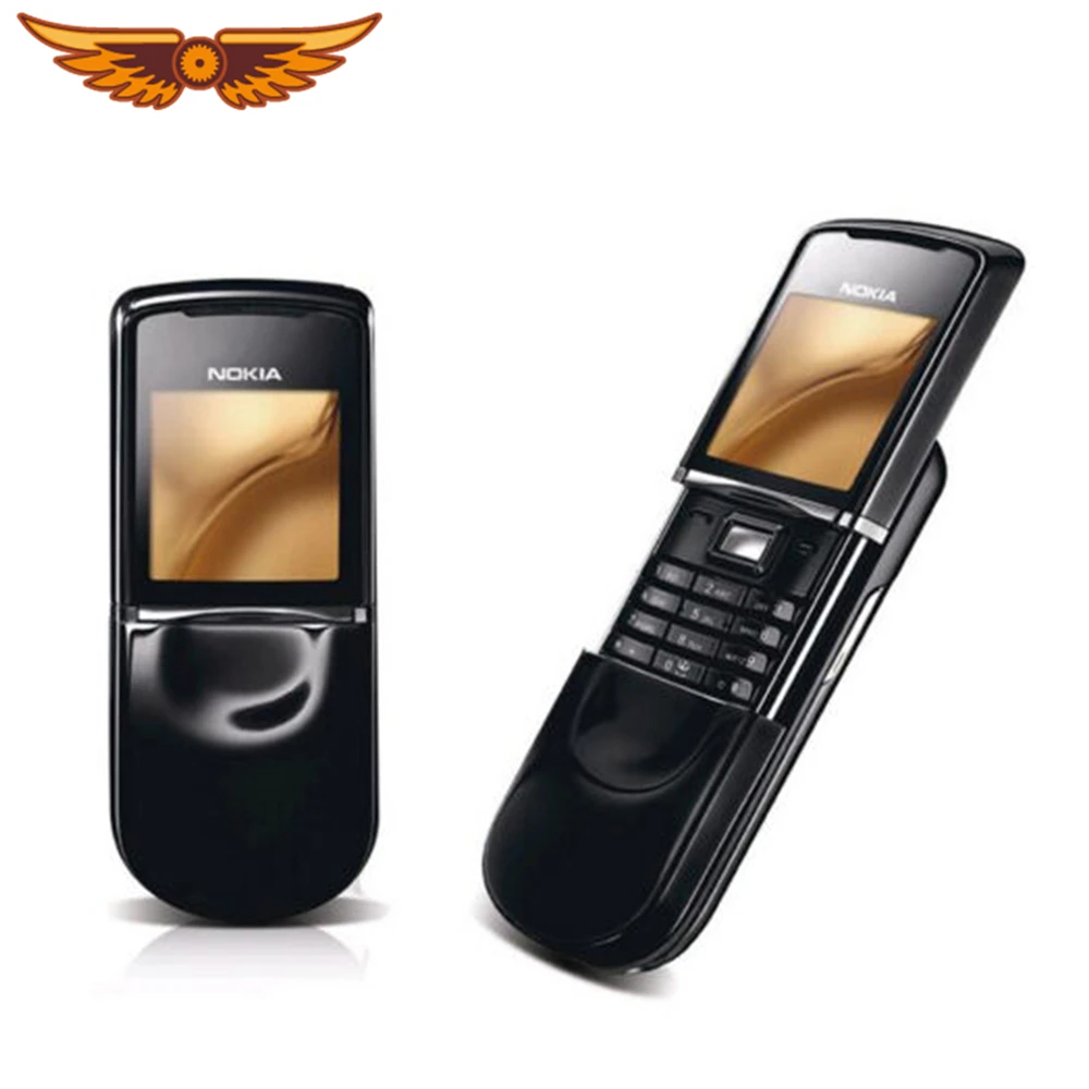 Оригинал Nokia 8800 sirocco 128MB телефоны английская/Русская клавиатура GSM FM Bluetooth телефон