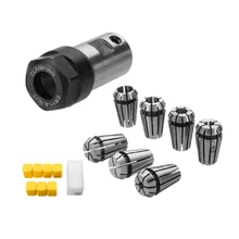 

Fashion7Pcs ER11 1-7mm Spring Collets with ER11A 5mm Motor Shaft Holder Extension Rod