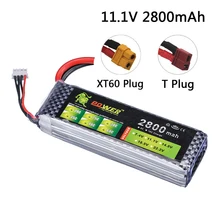 Lion Power 3S 11.1v 2800MAH li-po bateria do pilot zdalnego sterowania aktualizacji 2200mah 35C dla zabawki samochody 11.1V akumulatory litowo-fosforowe