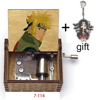 

Anime Naruto Shippenden Music Theme sadness and sorrow Figure Color Print Hand Wood Music BoxChristmas Gift Cosplay Friend Gift