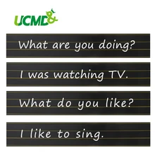 Магнитная обучающая Английский алфавит доске Стикеры письма мелом написание рисунок с надписью слова Обучающие, развивающие игрушки