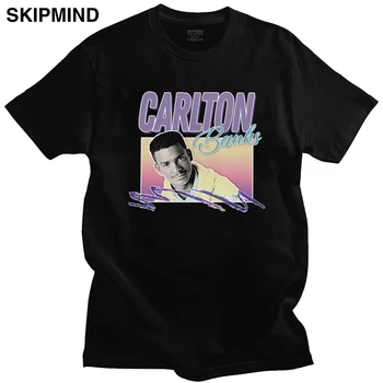 

Retro 90s Style Aesthetic Fresh Prince Of Bel Air Mens T Shirt Men Cotton Carlton Banks Tee Top Short Sleeve TV T-shirt Clothing