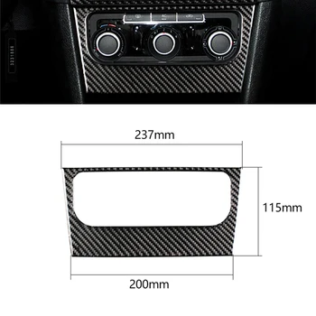 

Car Interior Air Conditioning Panel Trim Cover Carbon Fiber Sticker For VW Golf 6 GTI R MK6 2008-2012 Auto Accessories