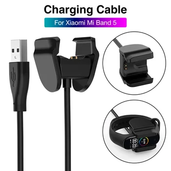 

1M Replacement Charger Cable USB Fast Charging Data Cable For Xiaomi Mi Band 5 Charger Smart Watch Charger