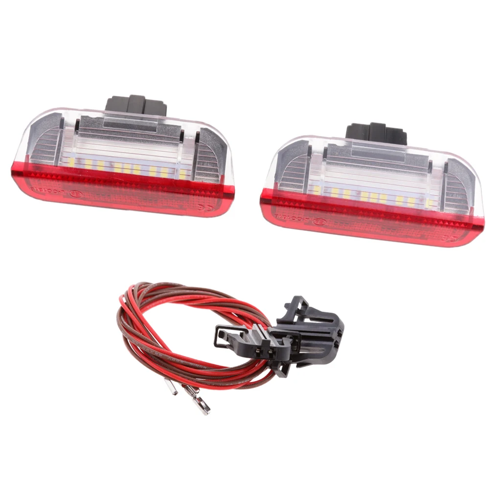 2 шт. 3528SMD светодиодный фонарь для боковой двери для VW Jetta Passat CC