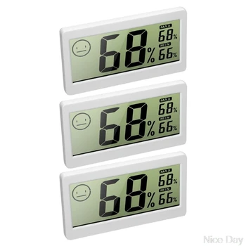 

Digital Thermometer Hygrometer Temperature and Humidity Display with LCD for Ho M22 20 Dropship