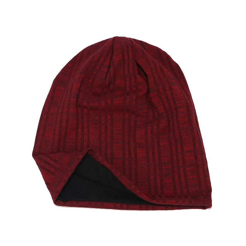 Осенне-зимние новые стильные однотонные вязанные шапочки Skullies cap beanie hat для взрослых мужчин и женщин 88