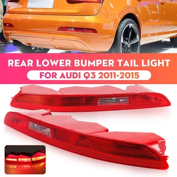 

Car Rear Left/ Right Car Side Lower Bumper Tail Light Lamp Red for AUDI Q3 2011-2015 2016-2018 Reflector Car Light Assembly