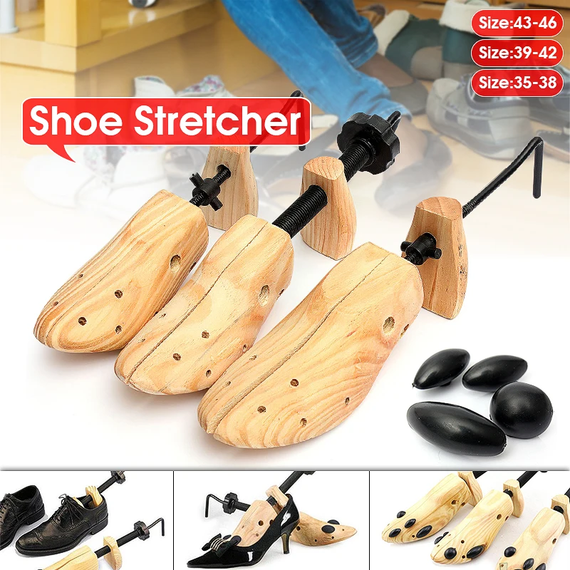 Bsaid 1 Piece Shoes Stretcher Wooden Shoe Tree Shaper Rack,wood