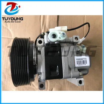 

High quality CR19 auto ac compressor for-MAZDA 5 2.0 6 (GG) 2.0 GJ6F61K00 H12A1AE40C 8pk 125mm