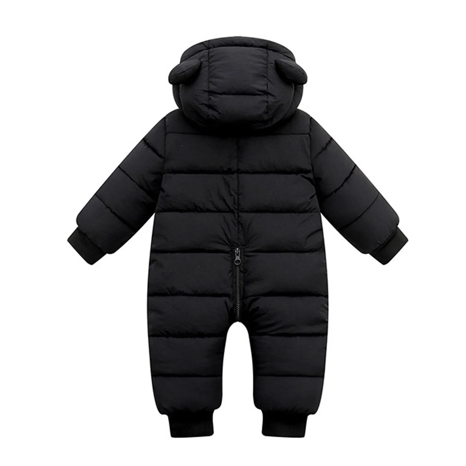 Baby Romper Children's Winter Overall Hooded Snowsuit Windproof Jumpsuit 0-18M