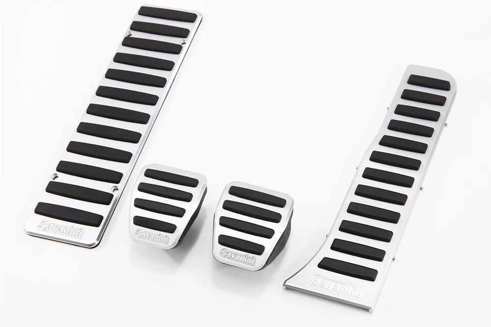 4pcs Tommia для VW Passat 2011- педаль Крышка Топливный Газ тормоз ножной упор корпус без сверления автомобиля-Стайлинг - Название цвета: 4pcs