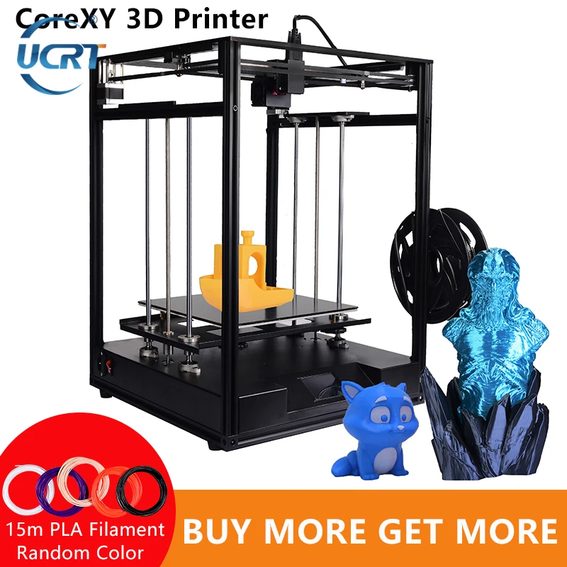 3D принтер CoreXY Sapphire plus Core xy 300*300*330 мм наборы сделай сам сенсорный экран 3 5 дюйма