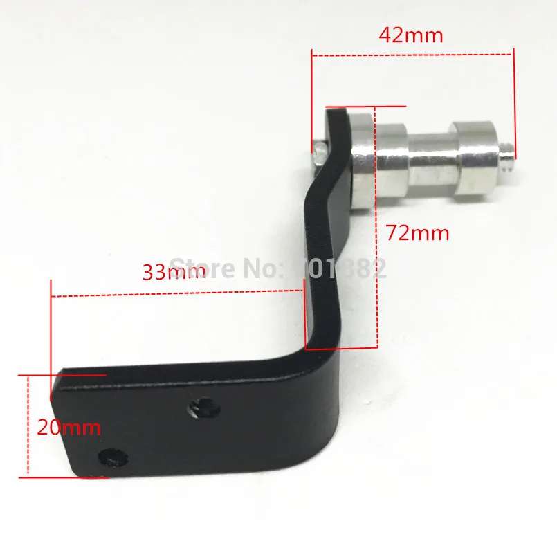 Jadkinsta Photo Studio Lighting Wall Holder Bracket with Light Stand Socket Flash Accessories (4)